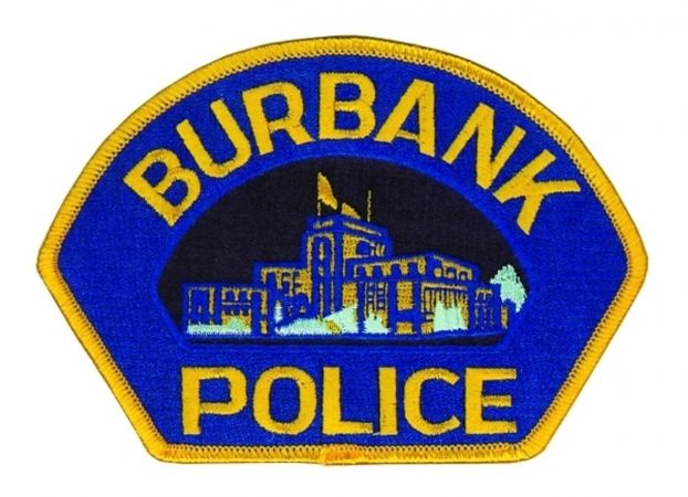 BURBANK, CALIFORNIA POLICE DEPARTMENT SHOULDER PATCH - SEW ON.